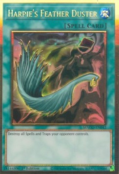 Harpie's Feather Duster - Maximum Gold (Premium Gold Rare) [MAGO-042]