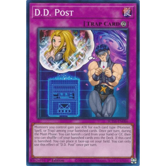 D.D. Post SUDA-EN086 Common Yu-Gi-Oh Supreme Darkness