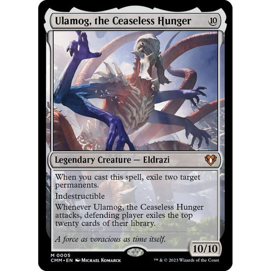 Ulamog, the Ceaseless Hunger mythic 5 Magic the Gathering Commander Masters