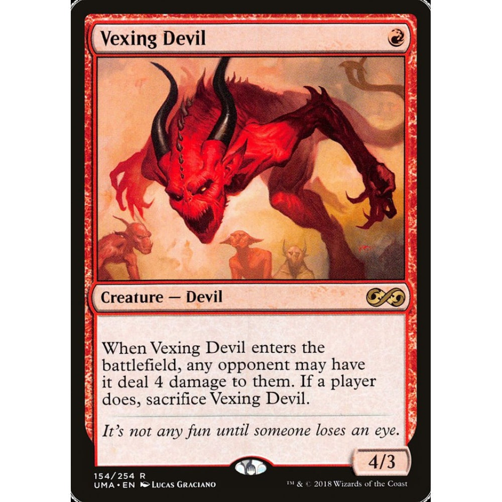 Vexing Devil rare 154 Magic the Gathering Ultimate Masters