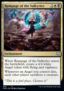 Rampage of the Valkyries - Kaldheim: Extras (Uncommon) [XKHM-393]