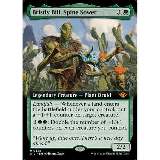 Bristly Bill, Spine Sower, 338, mythic, Magic: The Gathering, Outlaws of Thunder Junction
