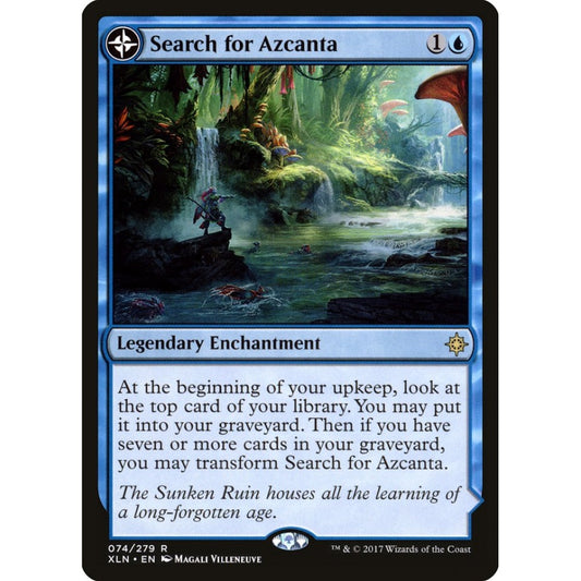 Search for Azcanta // Azcanta, the Sunken Ruin rare 74 Magic the Gathering Ixalan