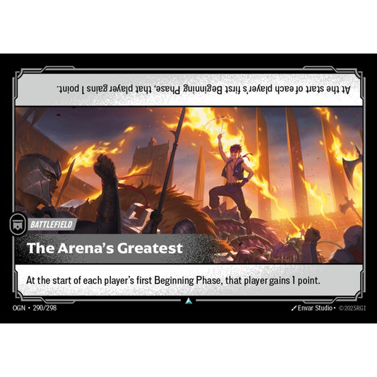 The Arena's Greatest OGN-290/298 Riftbound Card Game Origins Uncommon