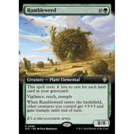 Rumbleweed, 68, rare, Magic: The Gathering, Outlaws of Thunder Junction