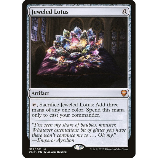 Jeweled Lotus mythic 319 Magic the Gathering Commander Legends