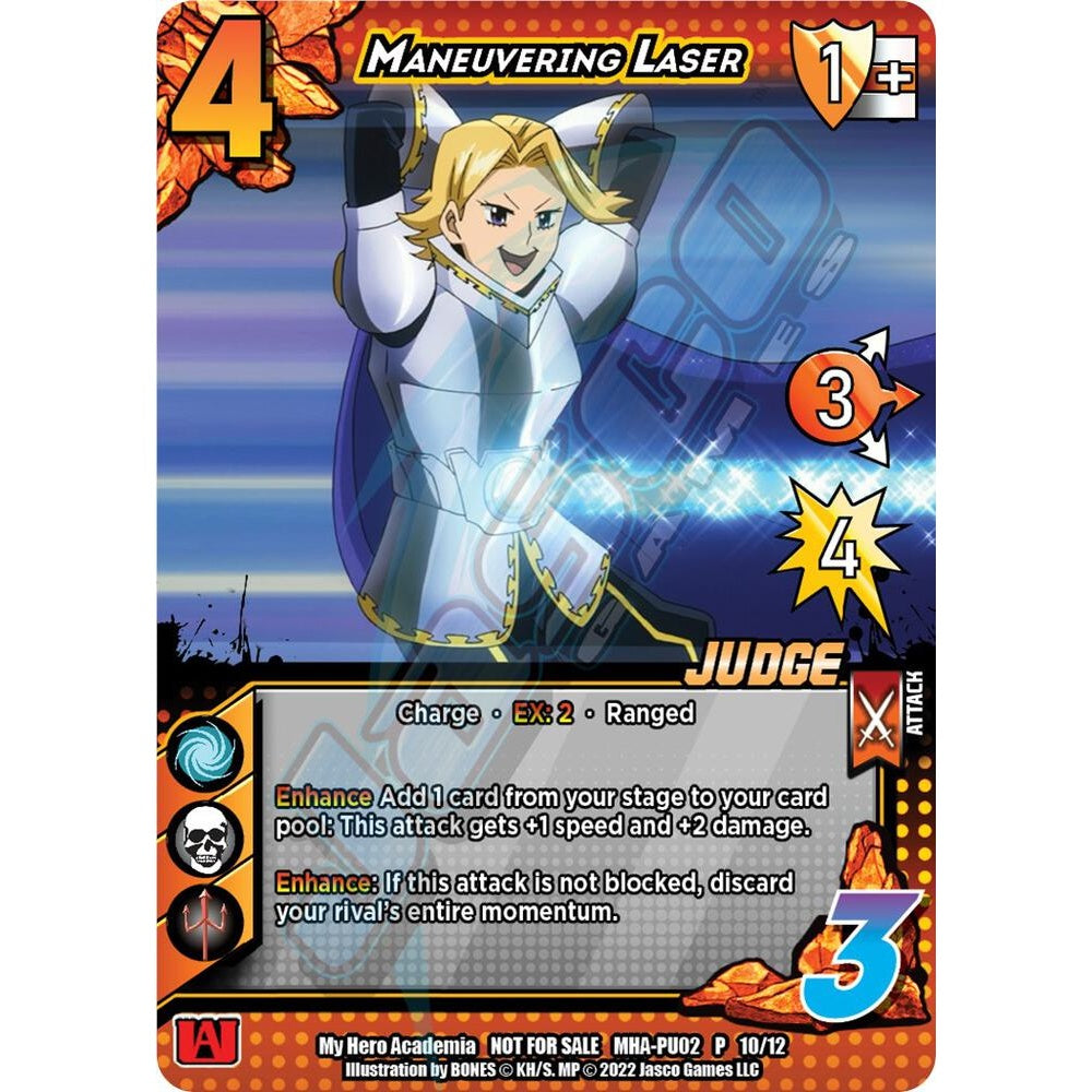 Maneuvering Laser, 10/12, MHA-PU02, Universus, MHA Promos, nan