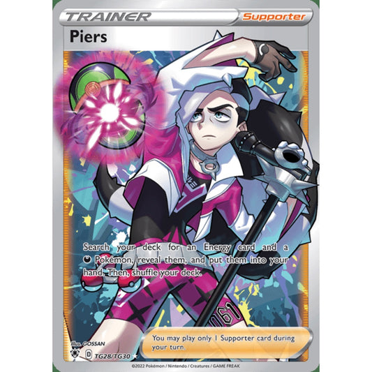Piers Full Art TG28/TG30 Pokemon Card Game Astral Radiance