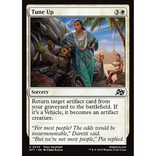 Tune Up, 33, uncommon, Magic: The Gathering, Aetherdrift