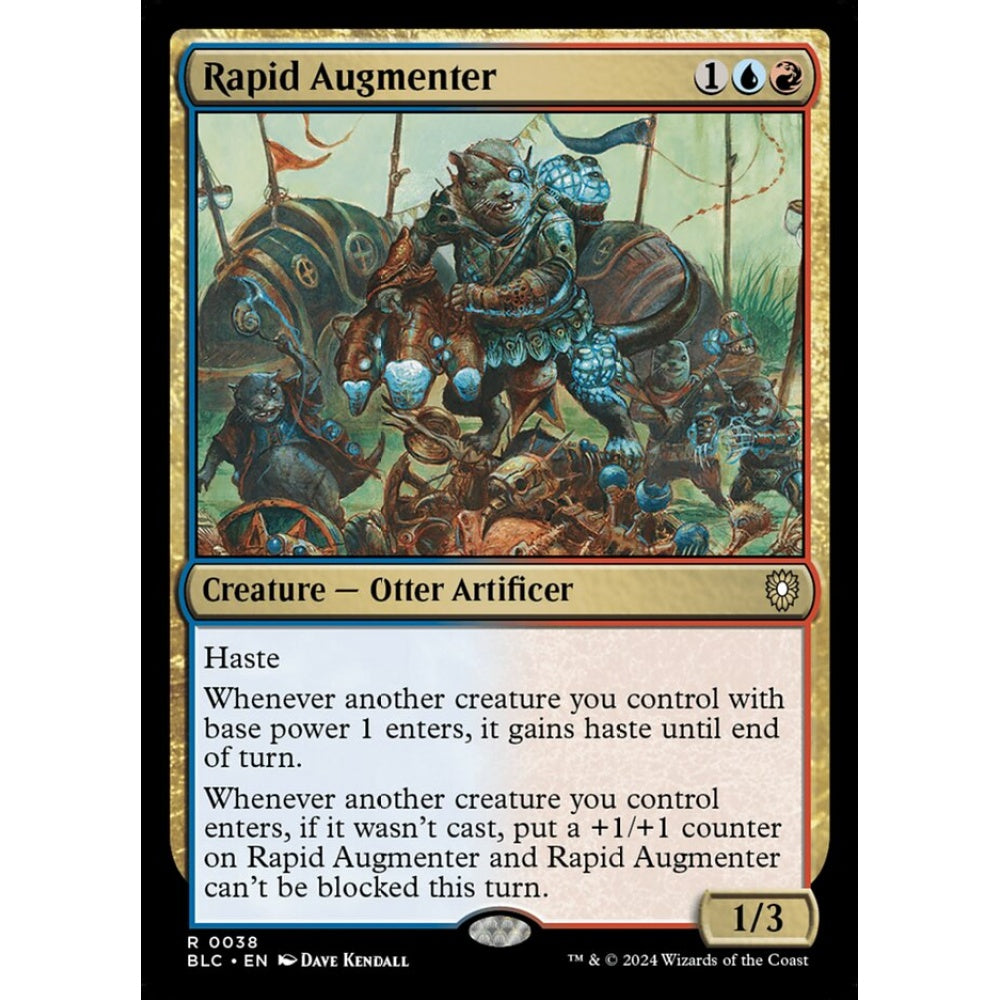 Rapid Augmenter, 38, rare, Magic: The Gathering, Bloomburrow