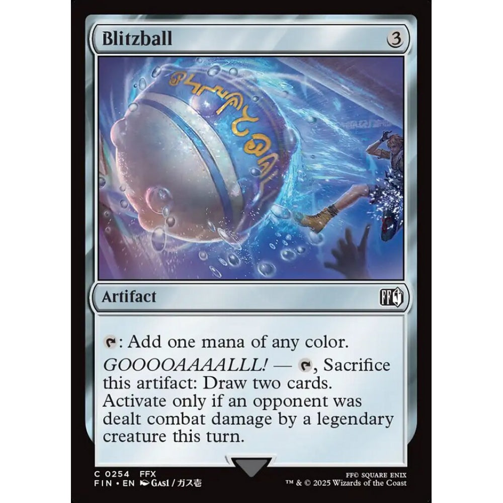 Blitzball common 254 Magic the Gathering Final Fantasy