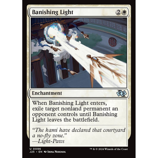Banishing Light, 96, uncommon, Magic: The Gathering, Foundations Jumpstart