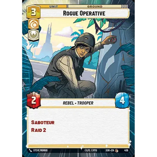 Rogue Operative, 456, C, Star Wars Unlimited, Sparks Of Rebellion