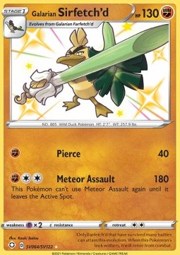 Galarian Sirfetch'd
