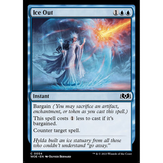 Ice Out, common, 54, Magic the Gathering, Wilds of Eldraine