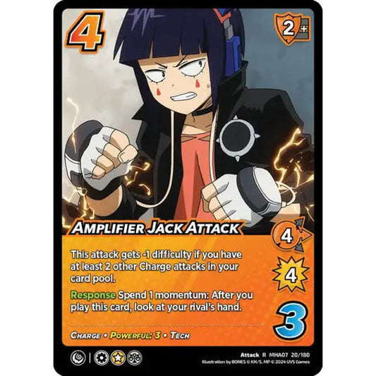 Amplifier Jack Attack, 20/180, R, UniVersus, MHA07 Girl Power