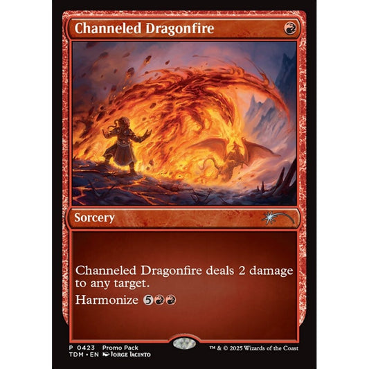 Channeled Dragonfire uncommon 423 Magic the Gathering Tarkir: Dragonstorm