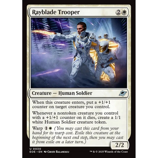 Rayblade Trooper uncommon 30 Magic the Gathering Edge of Eternities