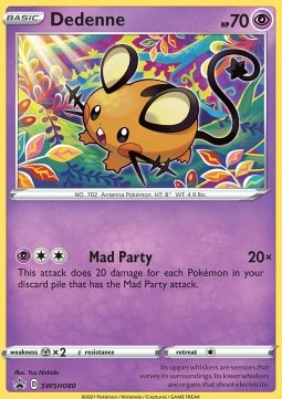 Dedenne - SWSH Black Star Promos (Promo) [SWSH-080]