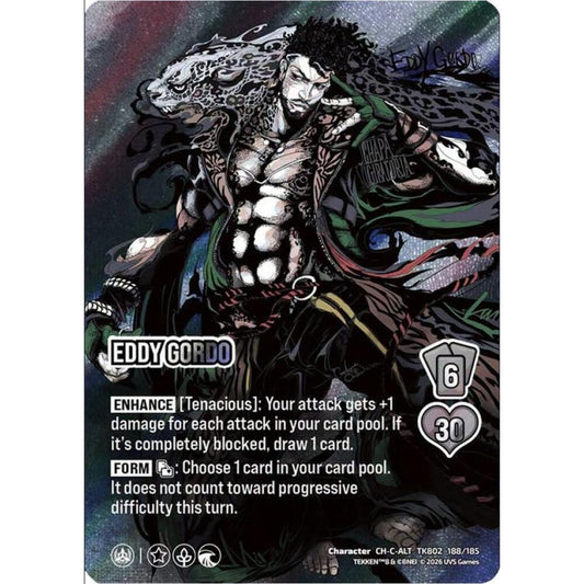 Eddy Gordo 188/185 TK802 Universus Tekken 8 Character CH-ALT