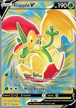 Flapple V - Battle Styles (Ultra Rare) [BST-143]