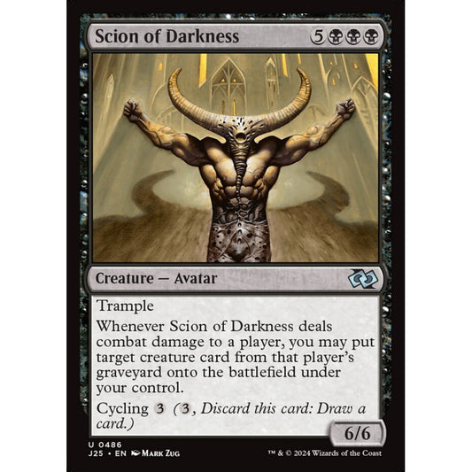 Scion of Darkness, 486, uncommon, Magic: The Gathering, Foundations Jumpstart