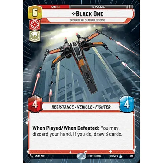 Black One, 410, L, Star Wars Unlimited, Sparks Of Rebellion