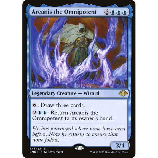 Arcanis the Omnipotent rare 39 Magic the Gathering Dominaria Remastered