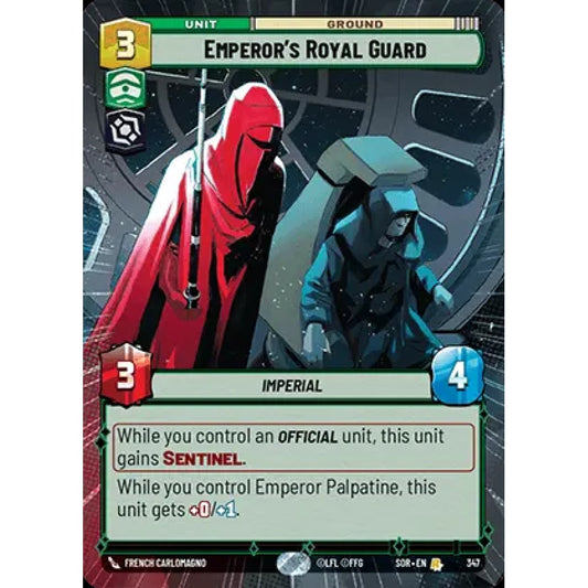 Emperor's Royal Guard, 347, R, Star Wars Unlimited, Sparks Of Rebellion