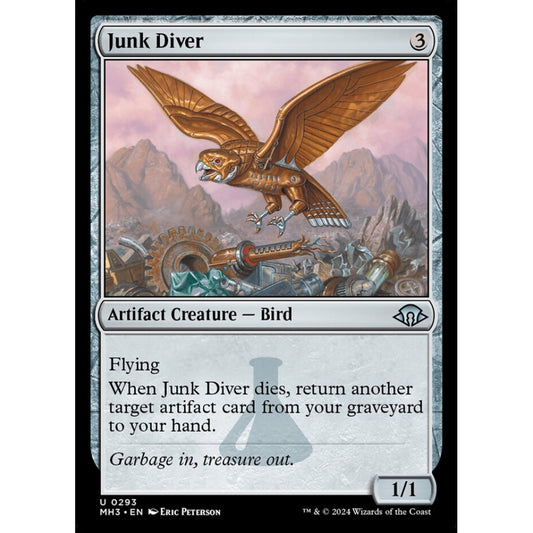 Junk Diver, 293, uncommon, Magic: The Gathering, Modern Horizons 3
