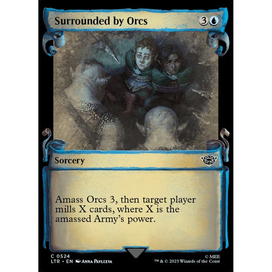 Surrounded by Orcs, common, 524, Magic the Gathering, The Lord of the Rings: Tales of Middle-earth