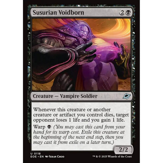 Susurian Voidborn uncommon 118 Magic the Gathering Edge of Eternities