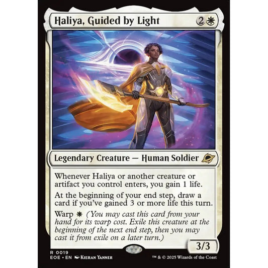 Haliya, Guided by Light rare 19 Magic the Gathering Edge of Eternities