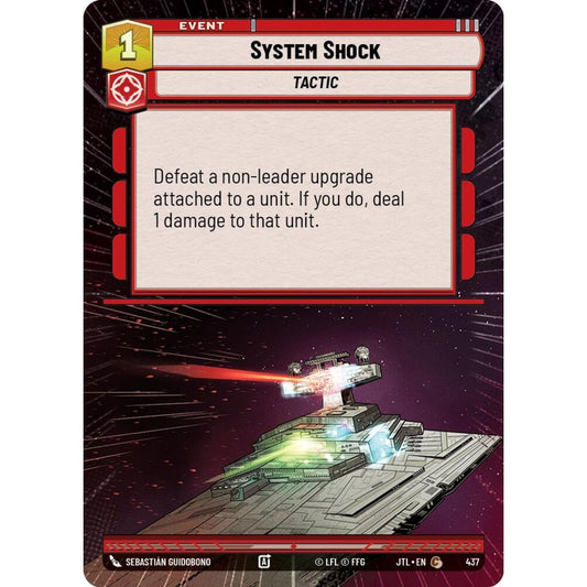System Shock, C, JTL 437) Hyperspace, Star Wars Unlimited