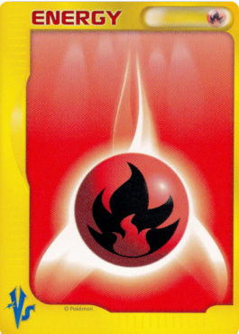 Fire Energy - Pokémon Card VS (Common)