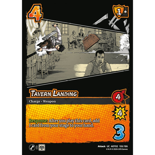 Tavern Landing, 159/186, AOT02, Universus, Attack on Titan: Origins of Power, Attack, UC