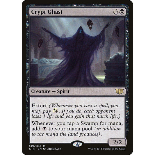 Crypt Ghast rare 139 Magic the Gathering Commander 2014