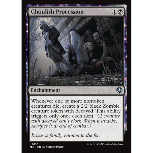 Ghoulish Procession, 110, uncommon, Magic: The Gathering, Innistrad Remastered