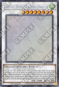 Crystal Wing Synchro Dragon - Ghosts From the Past (Ghost Rare) [GFTP-130]