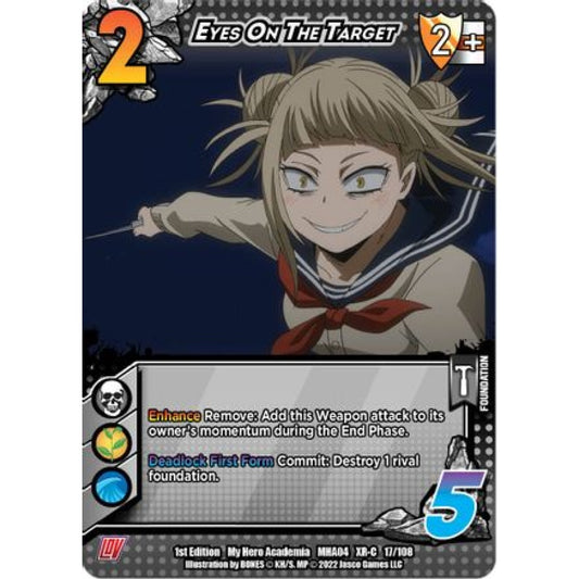 Eyes On The Target, 017/108, XR-C, UniVersus, MHA04 League of Villains