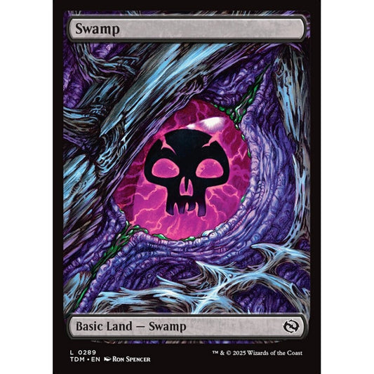 Swamp common 289 Magic the Gathering Tarkir: Dragonstorm