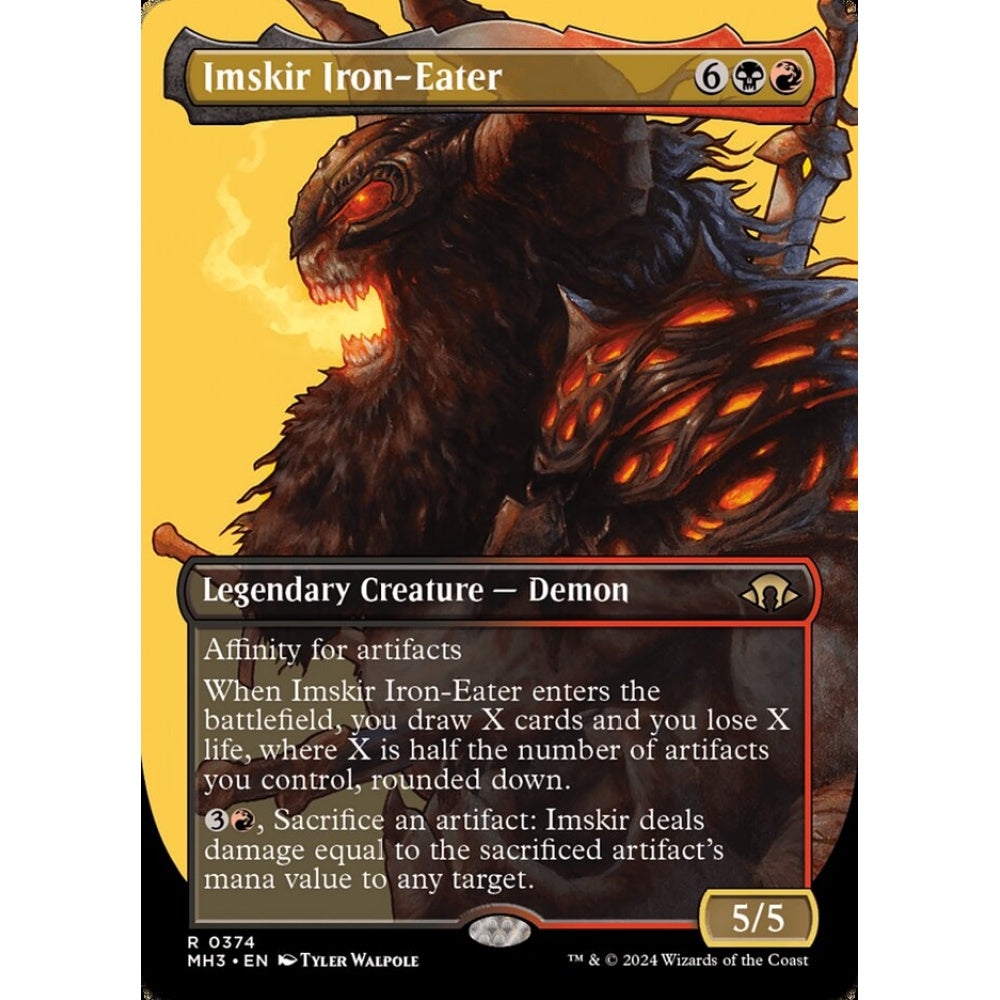 Imskir Iron-Eater, 374, rare, Magic: The Gathering, Modern Horizons 3