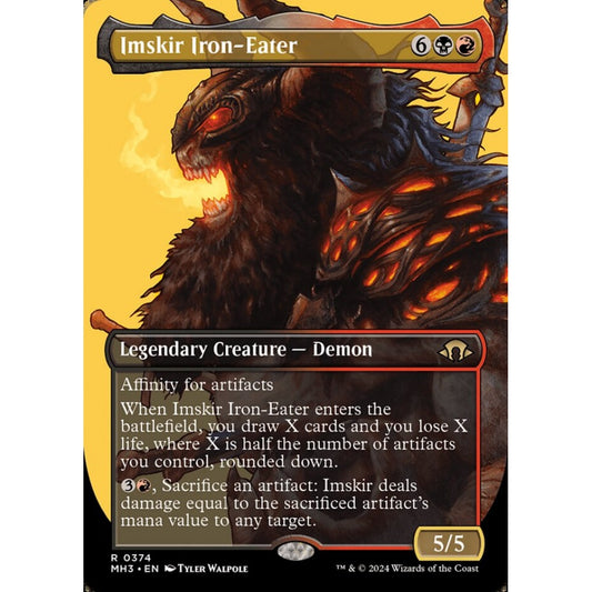 Imskir Iron-Eater, 374, rare, Magic: The Gathering, Modern Horizons 3