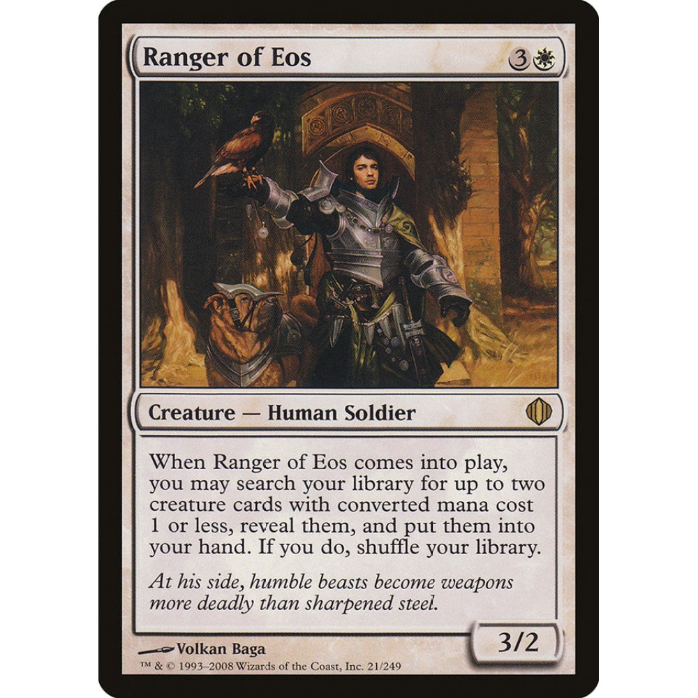 Ranger of Eos rare 21 Magic the Gathering Shards of Alara French