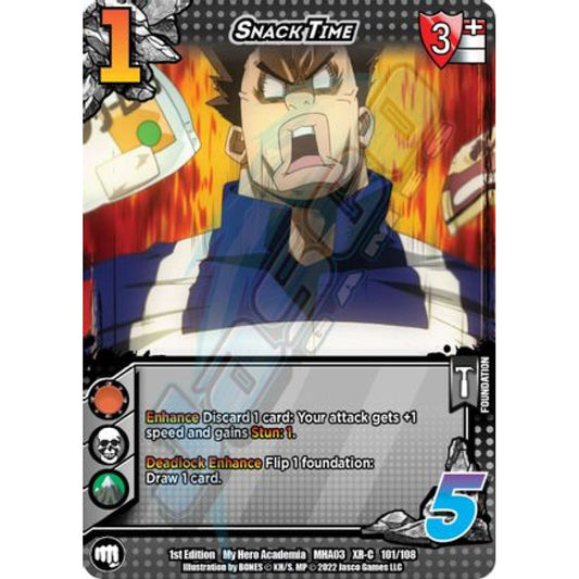 Snack Time, 101/108, XR-C, UniVersus, MHA03 Heroes Clash
