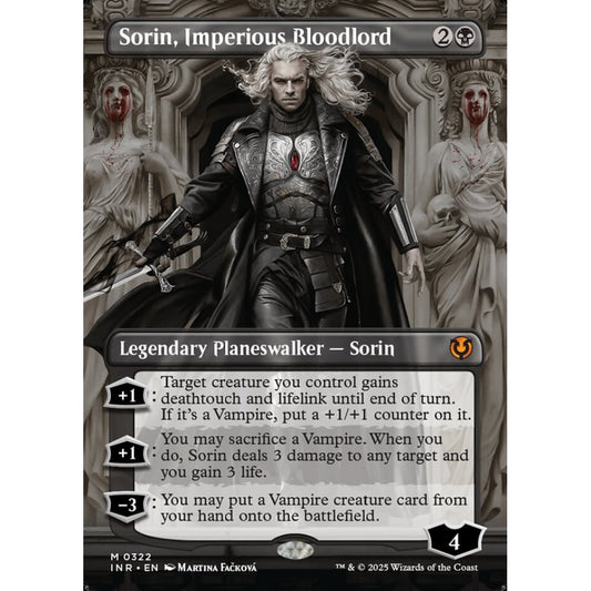 Sorin, Imperious Bloodlord, 322, mythic, Magic: The Gathering, Innistrad Remastered