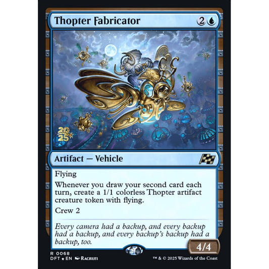 Thopter Fabricator rare 68s Magic the Gathering Aetherdrift Promos