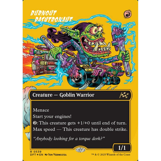 Burnout Bashtronaut, 539, rare, Magic: The Gathering, Aetherdrift
