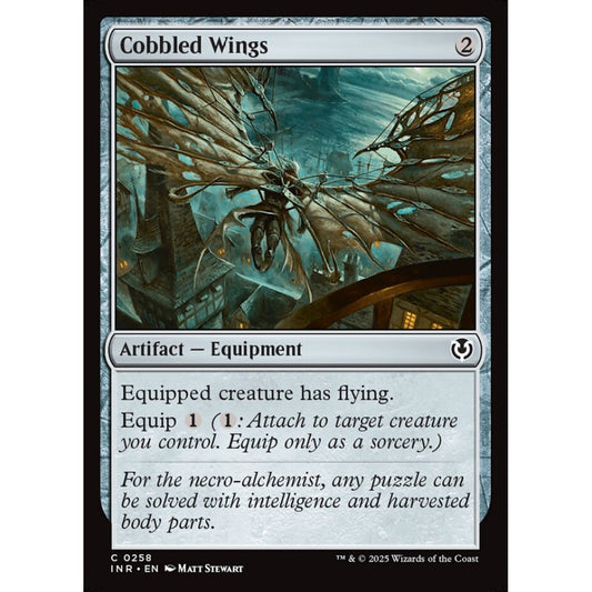 Cobbled Wings, 258, common, Magic: The Gathering, Innistrad Remastered