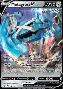 Metagross V - Chilling Reign (Ultra Rare) [CRE-112]